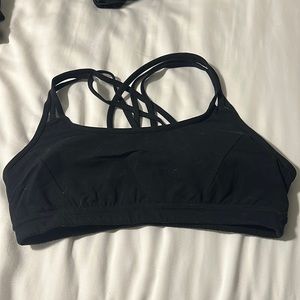 Athleta Black sports bra Size M
